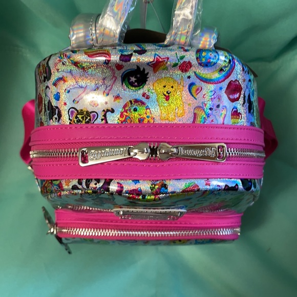 Lisa Frank Loungefly AOP Iridescent Mini Backpack - Picture 2 of 7